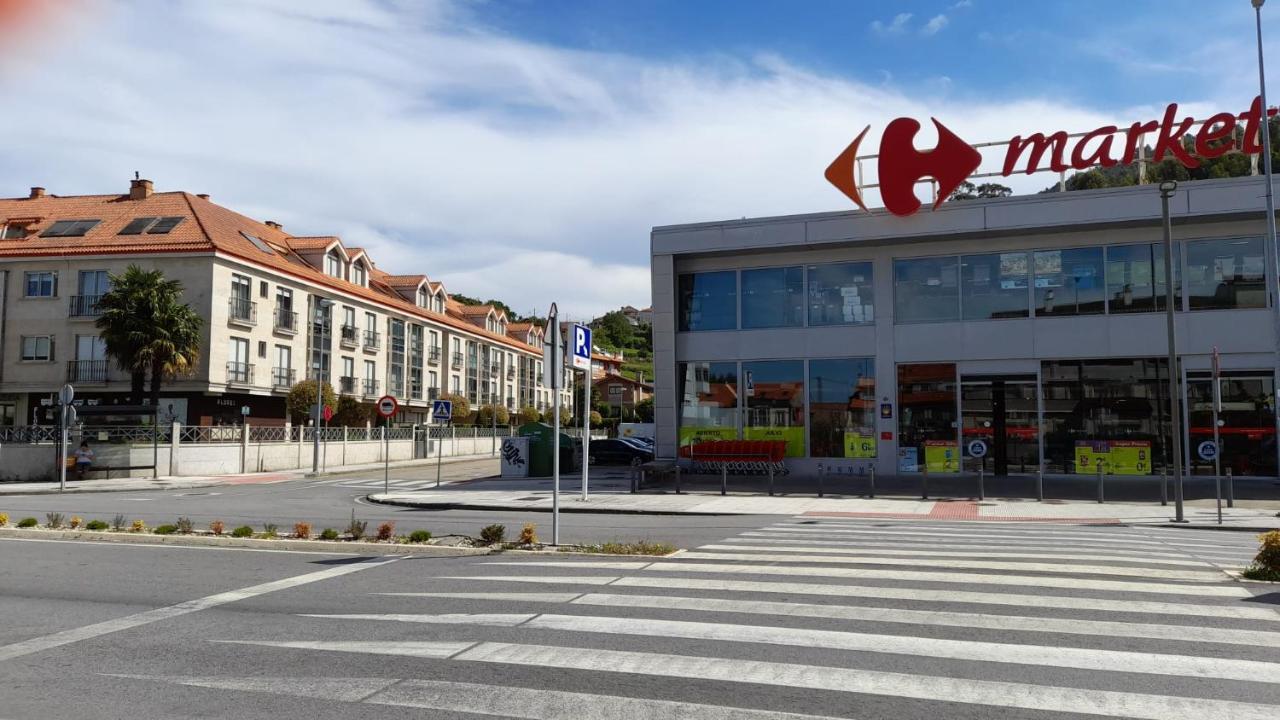 Apartamento playa Sabarís-Baiona Exterior foto