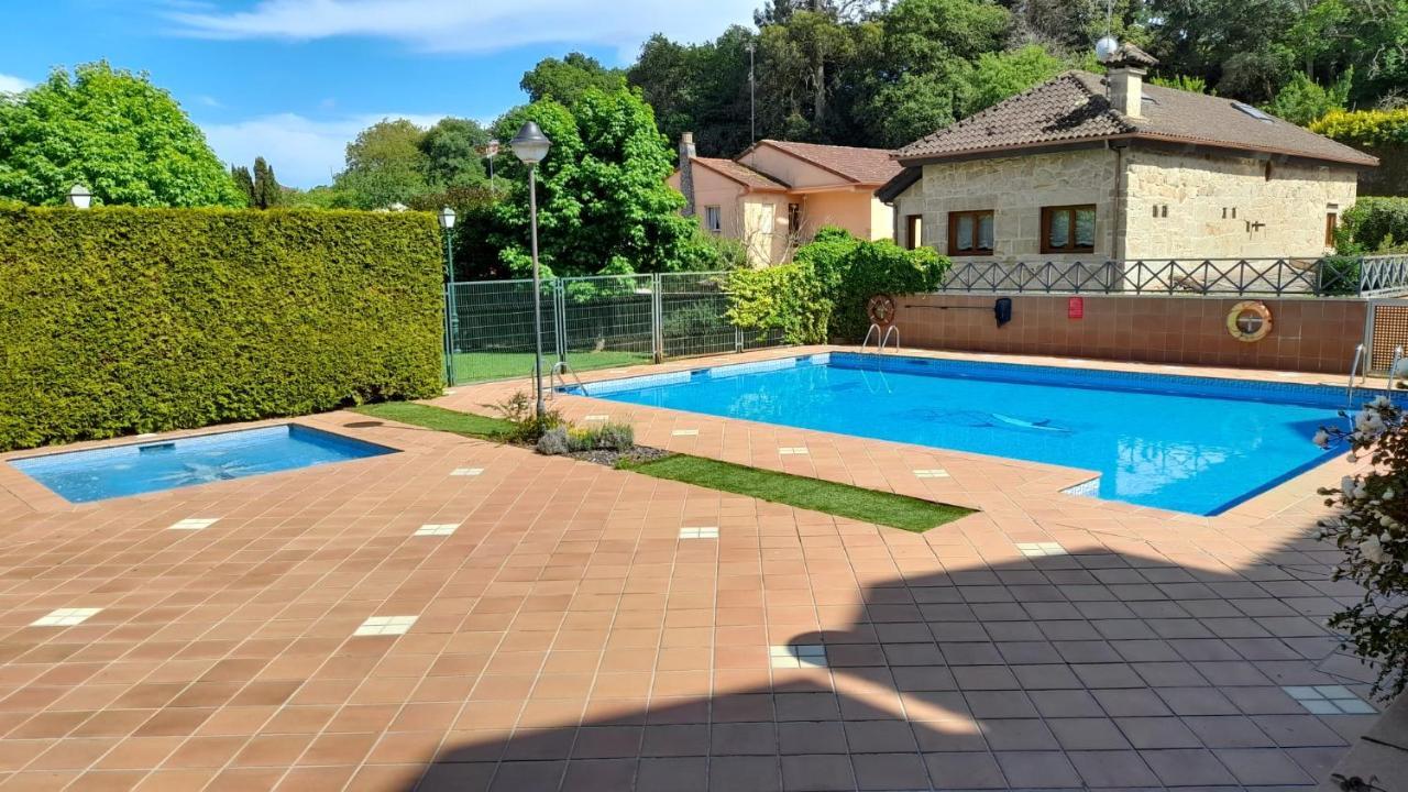 Apartamento playa Sabarís-Baiona Exterior foto