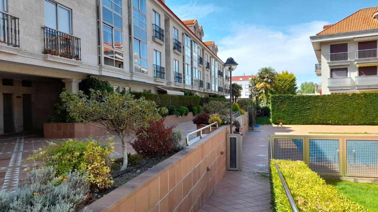 Apartamento playa Sabarís-Baiona Exterior foto
