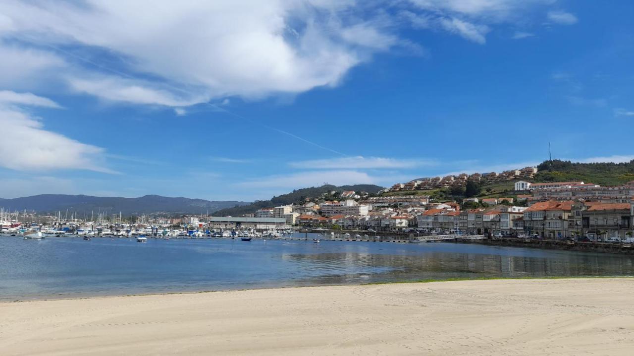 Apartamento playa Sabarís-Baiona Exterior foto